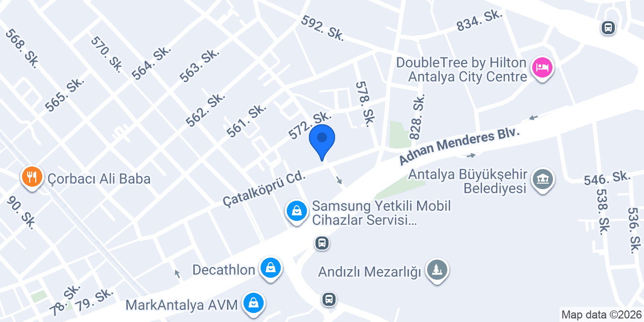 Şok Market konumu