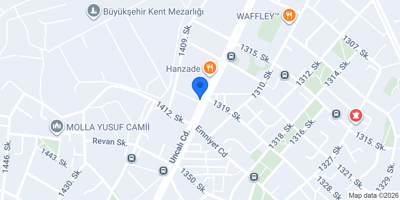 DEMİR ET TANZİM SATIŞ konumu