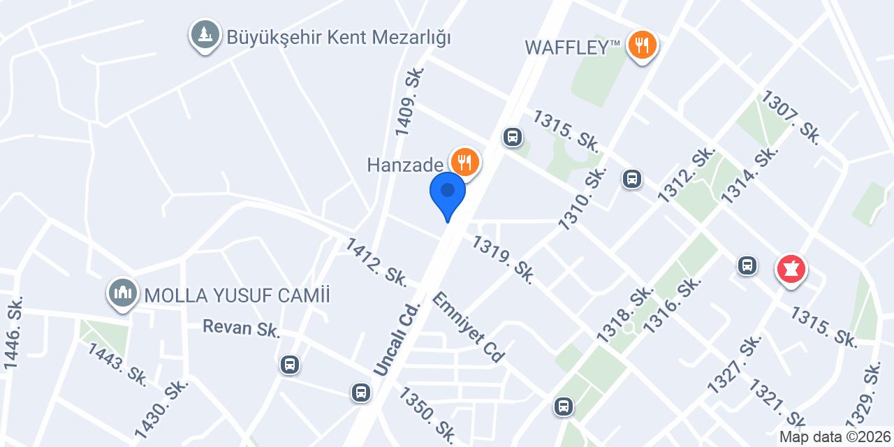 Dede Aktaş Uncalı Şube konumu