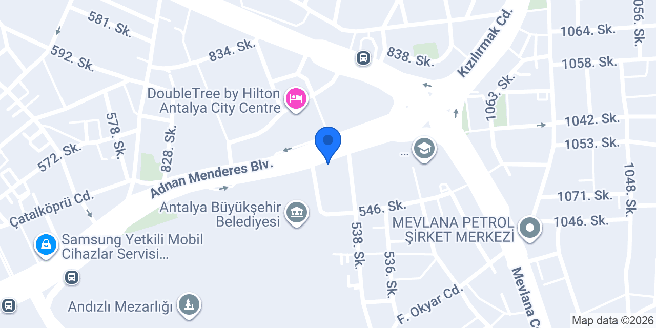 Aras Emlak konumu