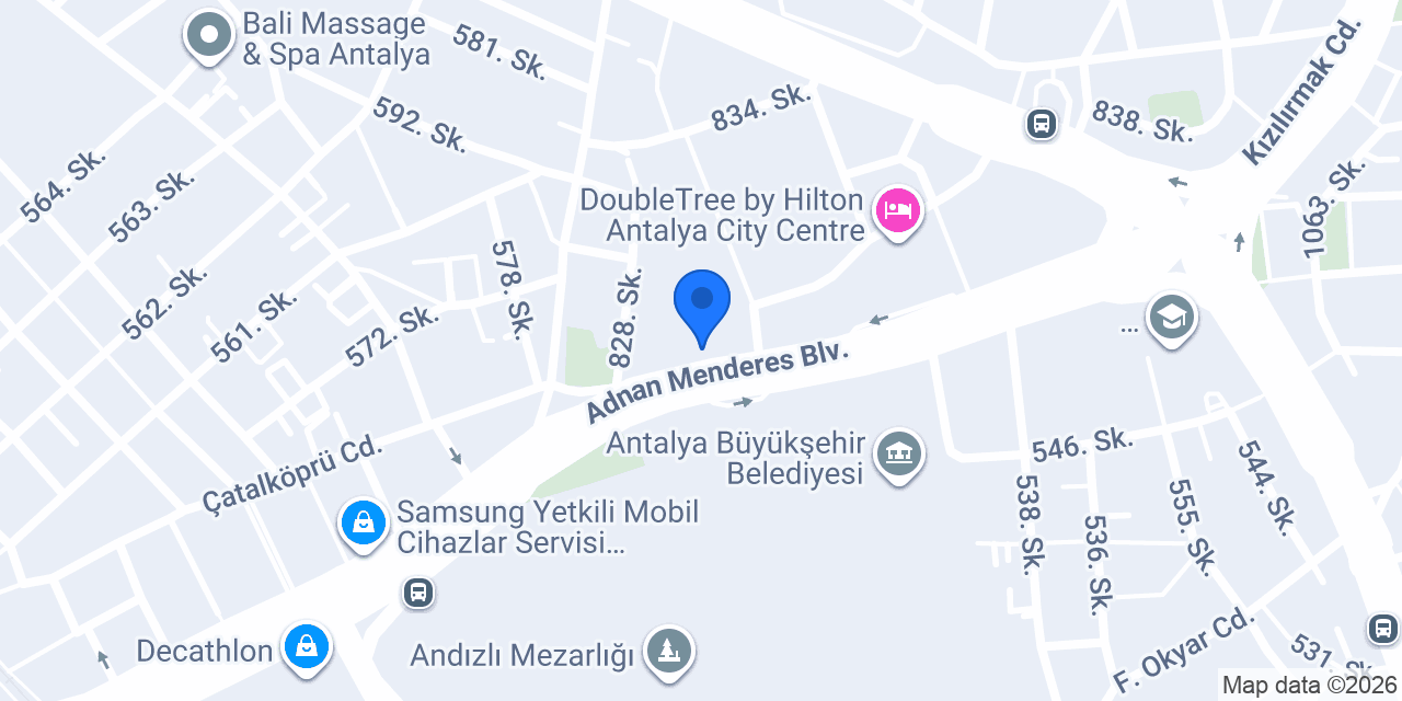 Nur Elektrik Aydınlatma Antalya konumu