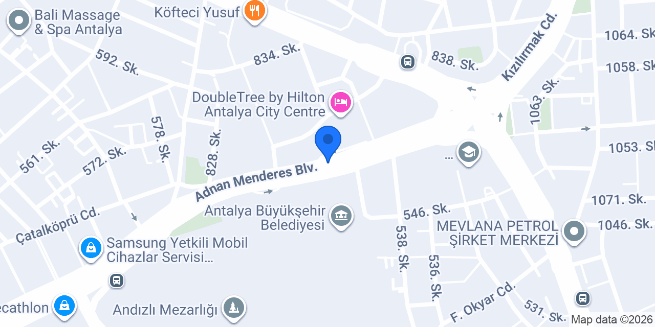 Avukat Şevket Kurtuluş Pala konumu