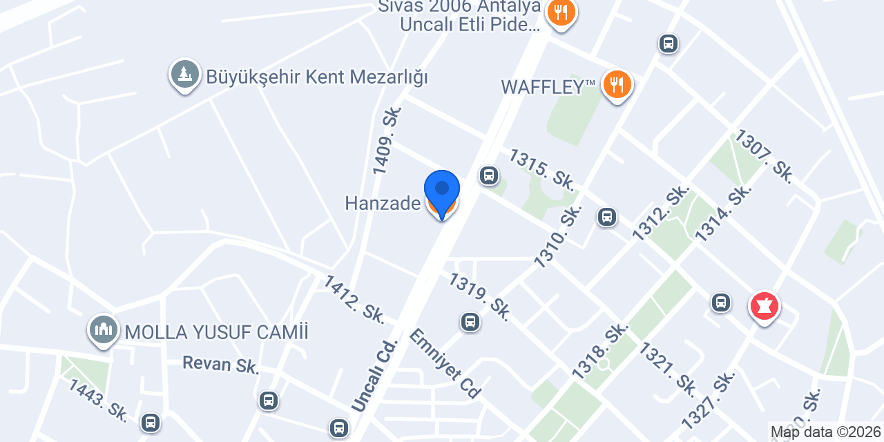 Hanzade konumu