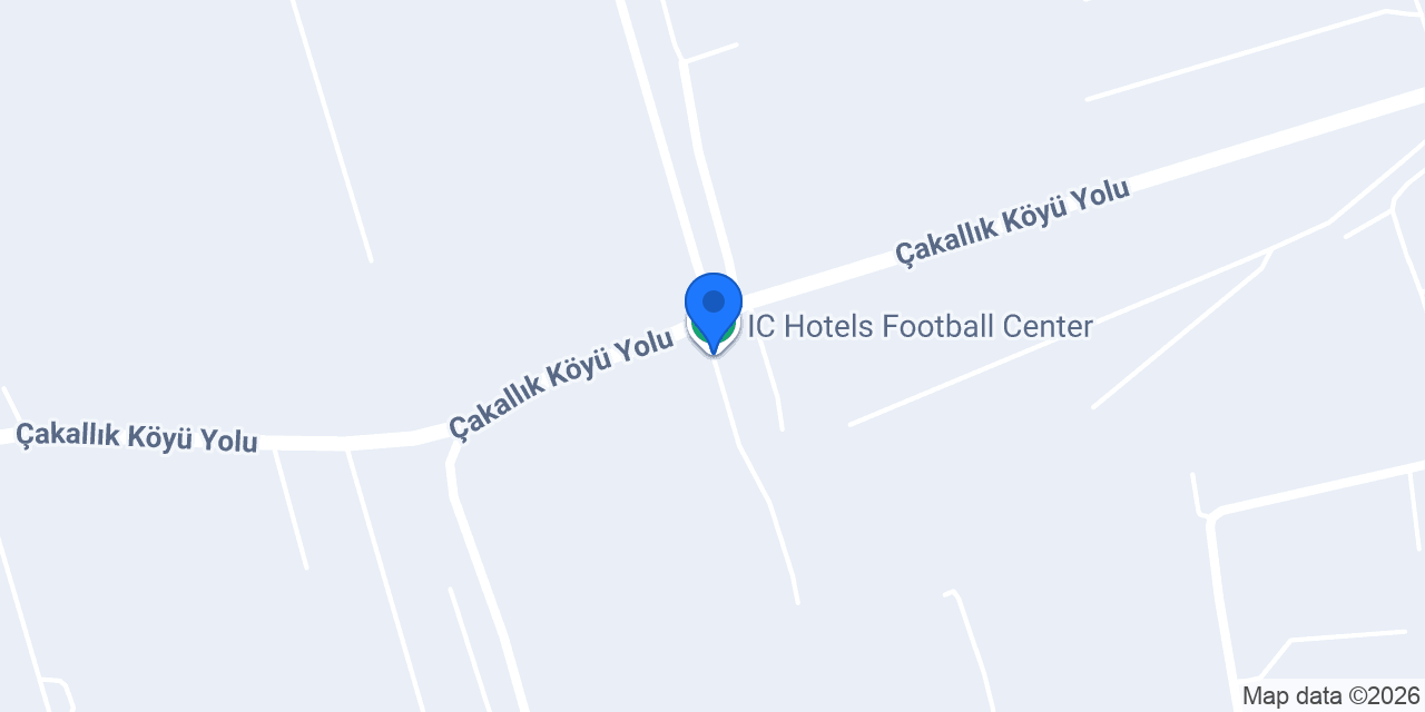 IC Hotels Football Center konumu