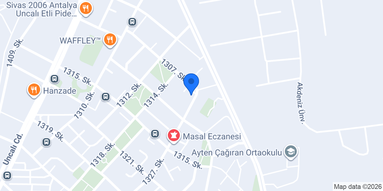 Gurme Fırın konumu