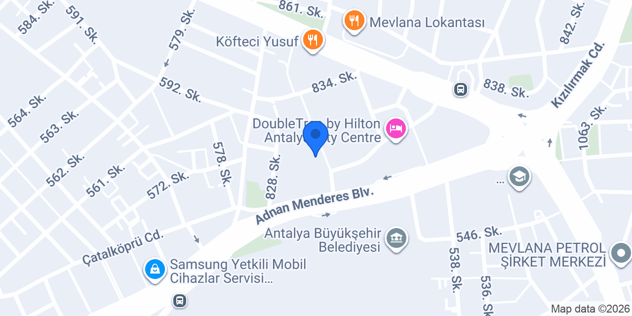 Multinet Up | Antalya Bölge Müdürlüğü konumu