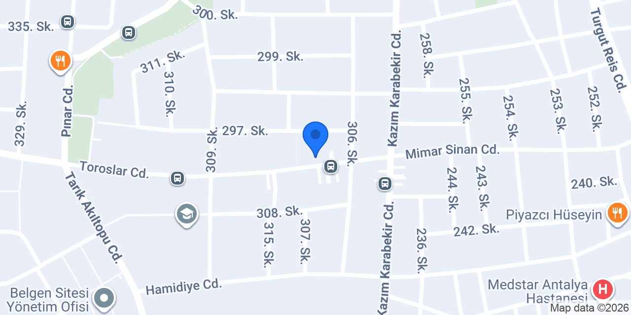 Kadem Ajans Matbaa Tabela konumu