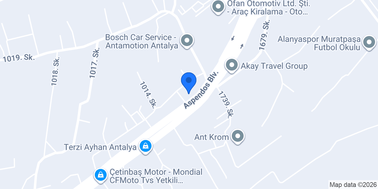 GAZİANTEP KÜLÇE A’la Carte Restaurant konumu