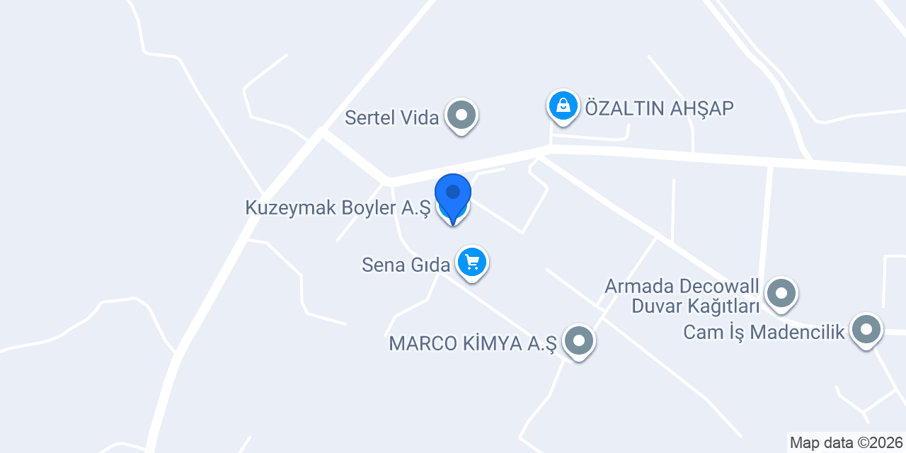 Kuzeymak Boyler A.Ş. konumu