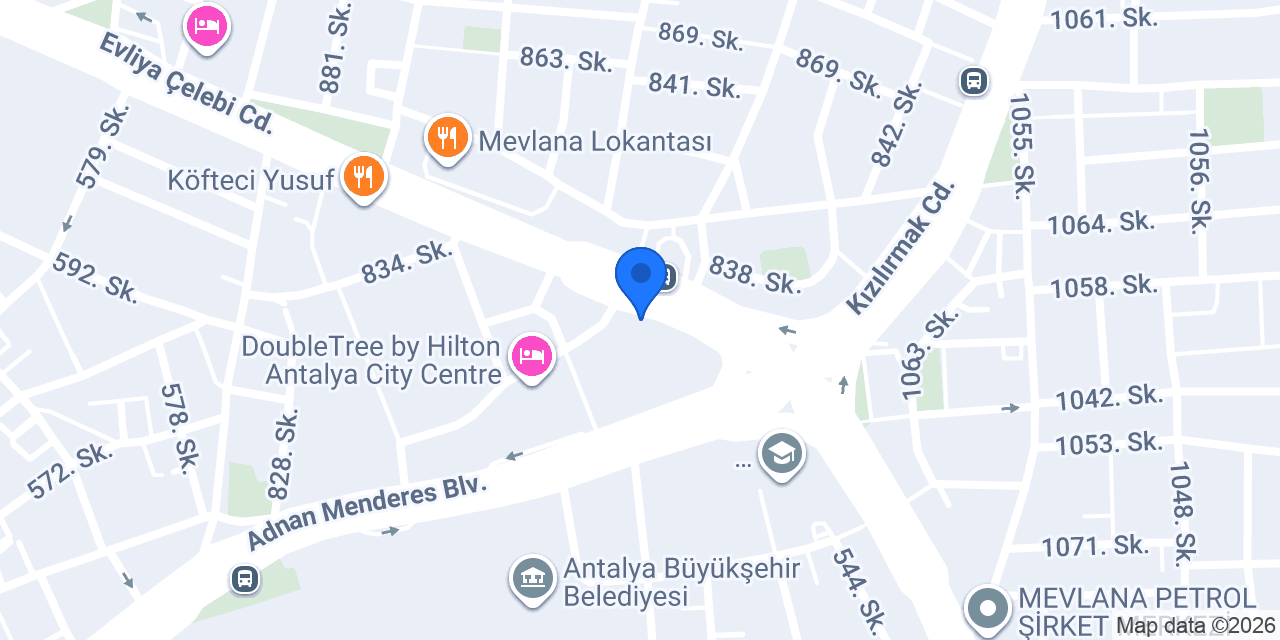 Dr. Yunus Gürdal Kliniği konumu