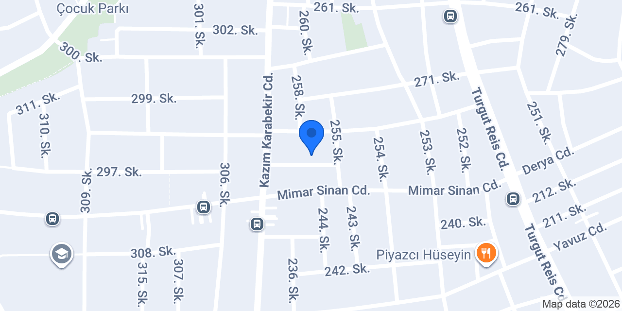 MEHMET ÖZER BÜRO konumu