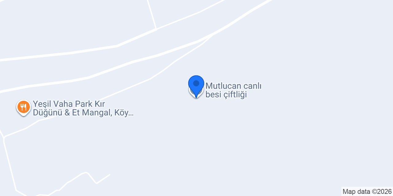 Mutlucan canlı besi çiftliği konumu