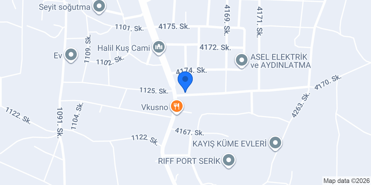 AUTO SHOP ANTALYA konumu