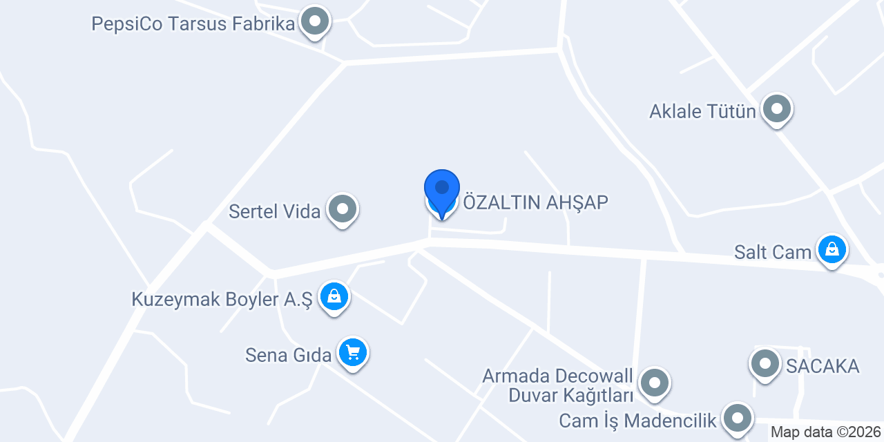 ÖZALTIN AHŞAP konumu