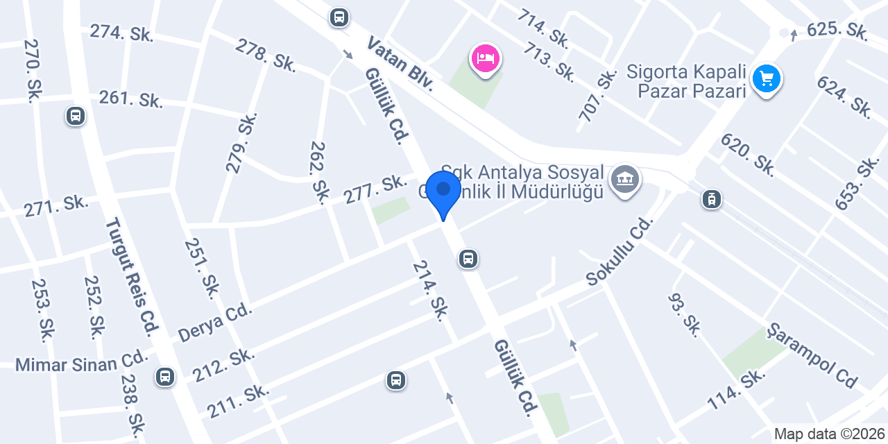 Mix spa antalya masaj salonu konumu