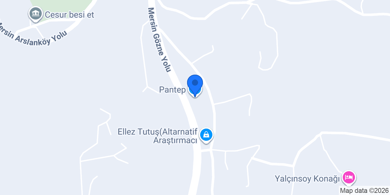 Pantep konumu