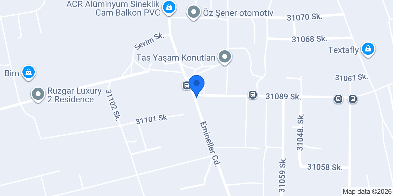 Antalya Emlak ÖZCAN AYBAY konumu