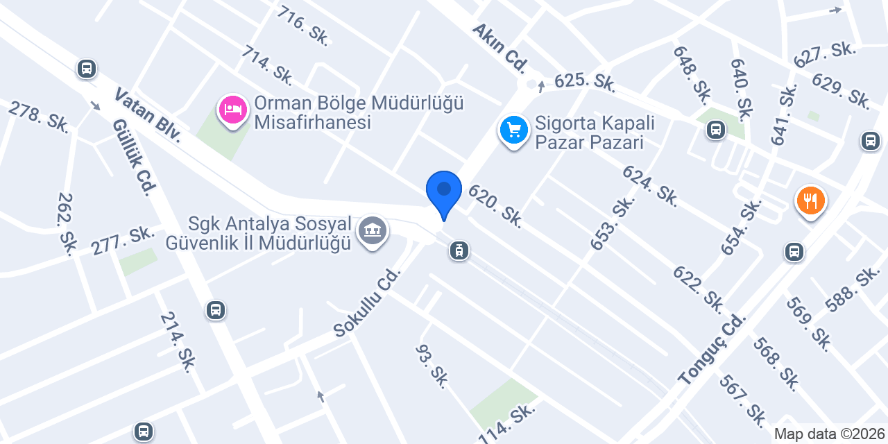Antalya Raf konumu