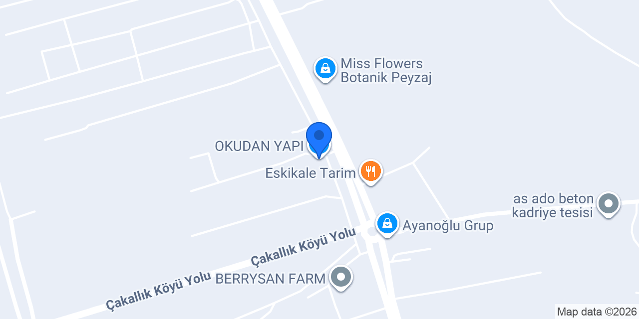 OKUDAN YAPI konumu