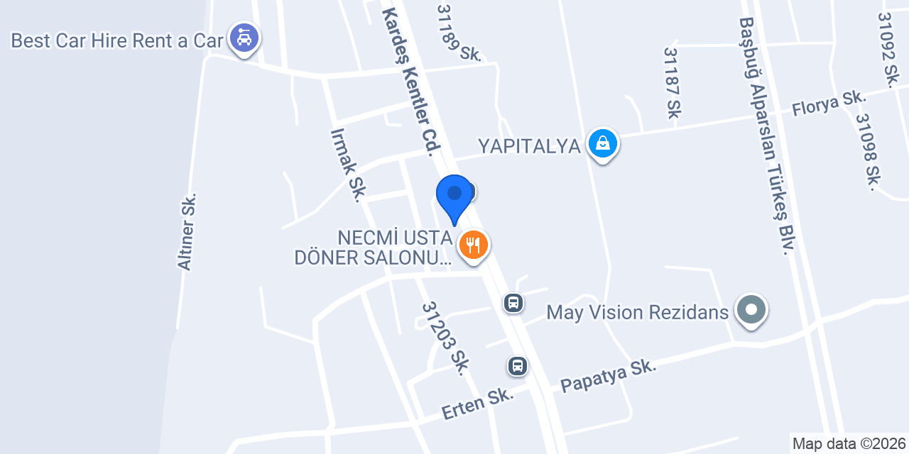 Eylülzede çiçekçilik konumu