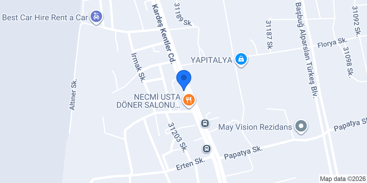 Komagene Etsiz Çiğ Köfte konumu