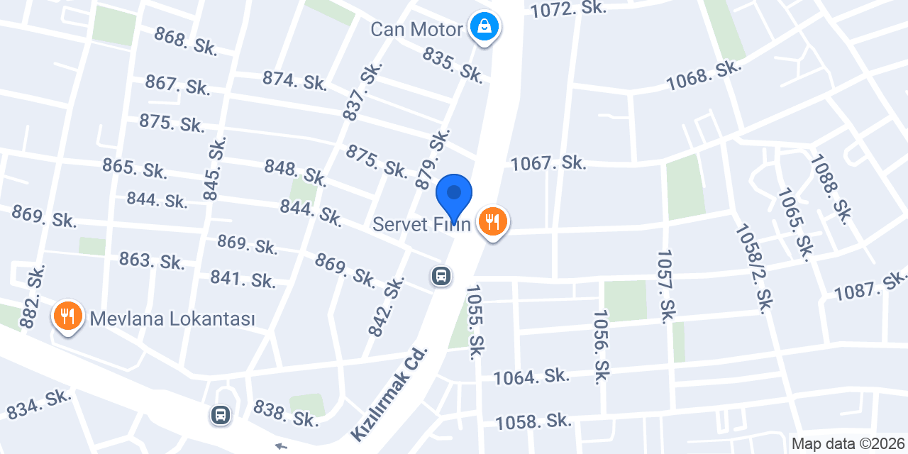 Özkan Motor Service konumu