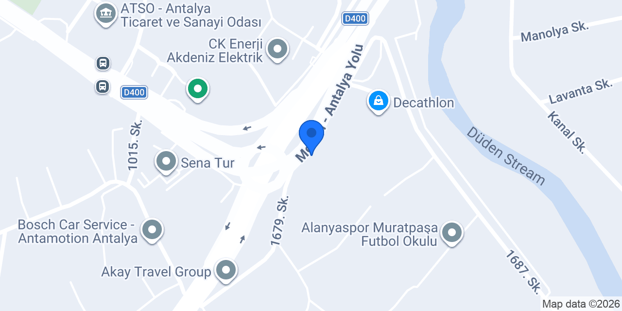 Güneş Bosch Car Servis konumu