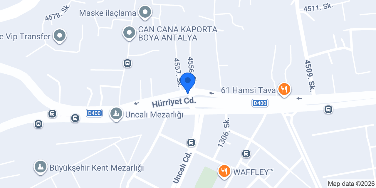 Uncalı Oto Lastik konumu
