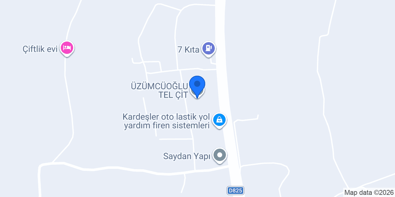 ÜZÜMCÜOĞLU TEL ÇİT konumu