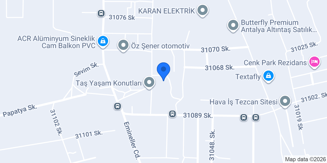 Güneşim Emlak konumu