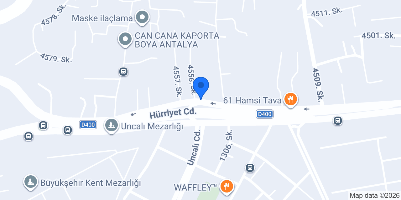 Referans AUTO SERVİCE konumu