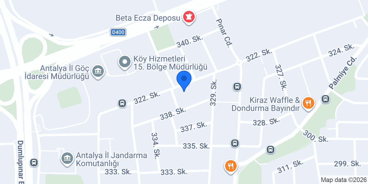 Antalya Translator konumu