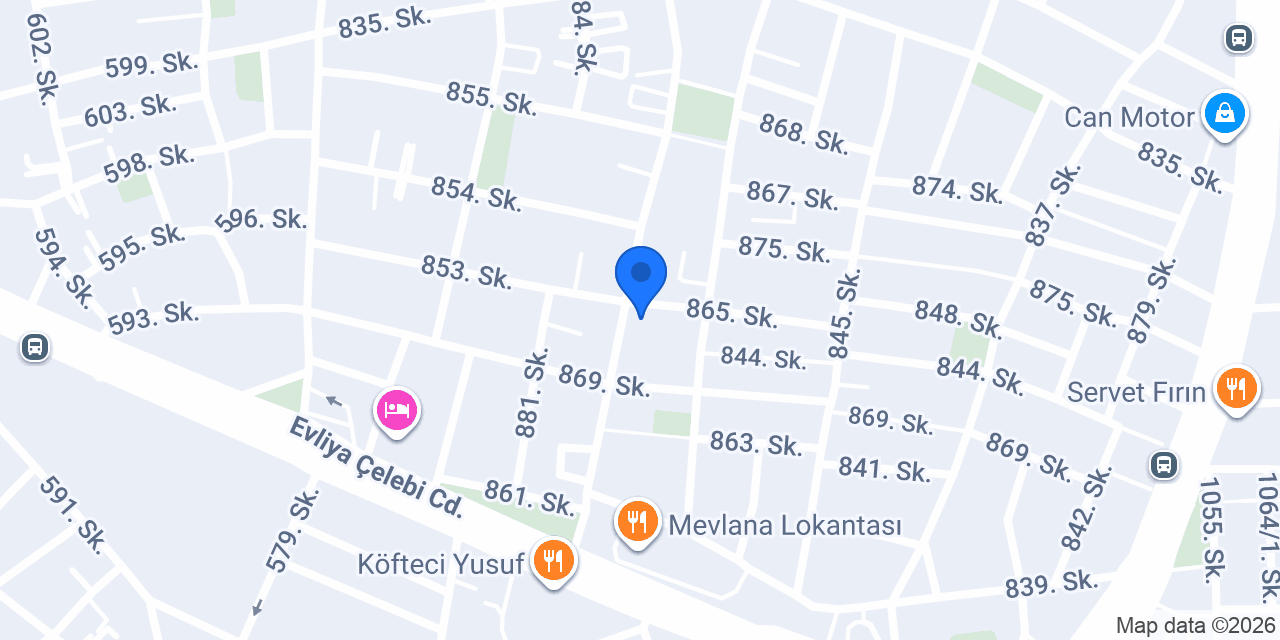 Beşler Unlu Mamülleri konumu