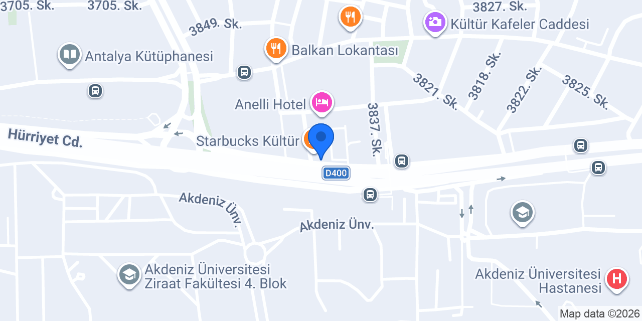 Seraş İnşaat Grubu konumu