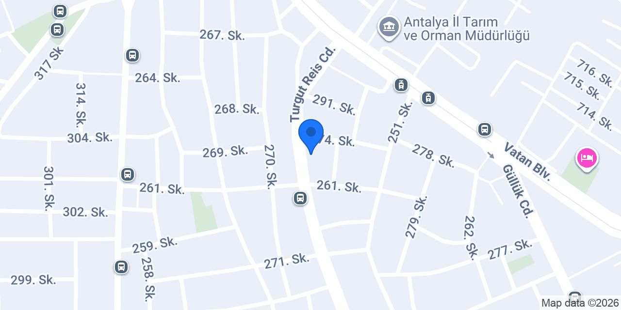 Emrah Auto Antalya konumu