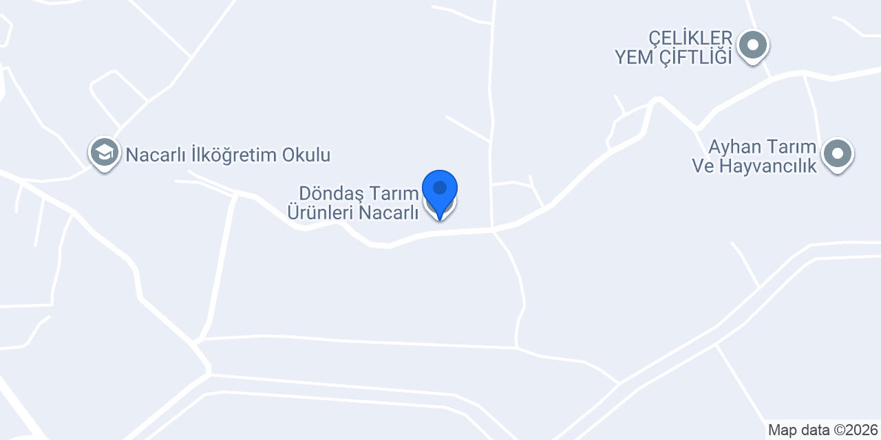 Döndaş Tarım Ürünleri Nacarlı konumu