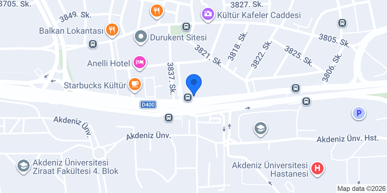 Antalya Nobel Kitabevi konumu