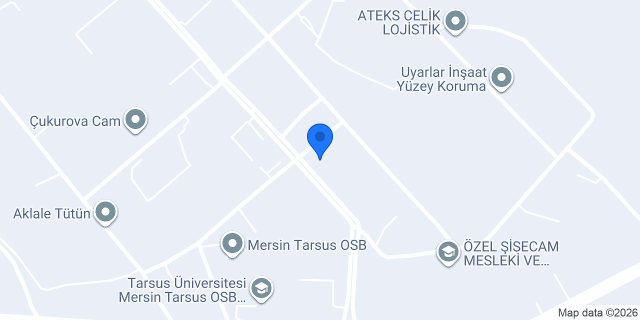 Mersin Karton Ltd. Sti. konumu