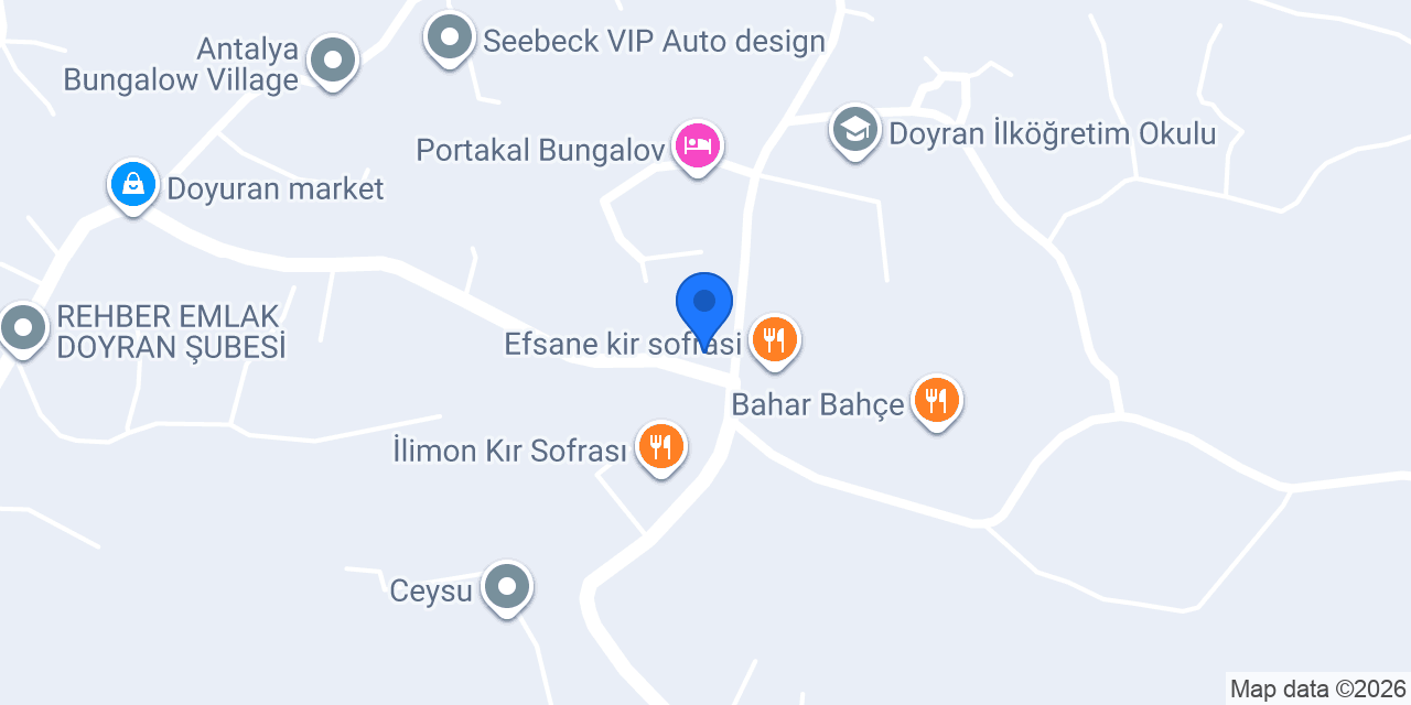 ANTALYA DOYRAN EMLAK konumu