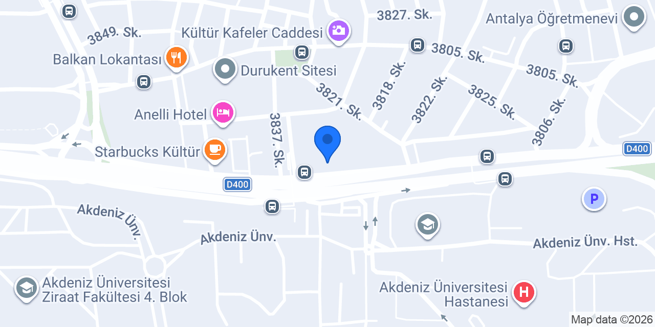 Vitality Veteriner Kliniği konumu