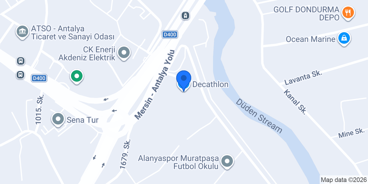 Decathlon konumu