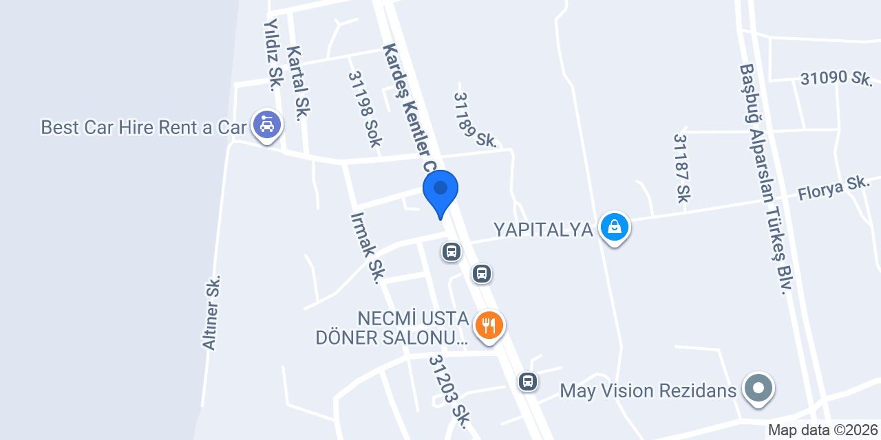 KYM İnşaat konumu