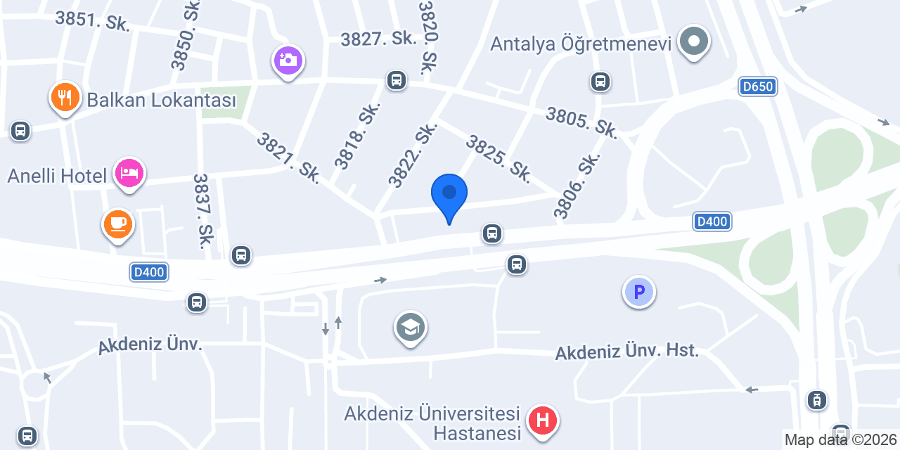Nur Pastaneleri konumu