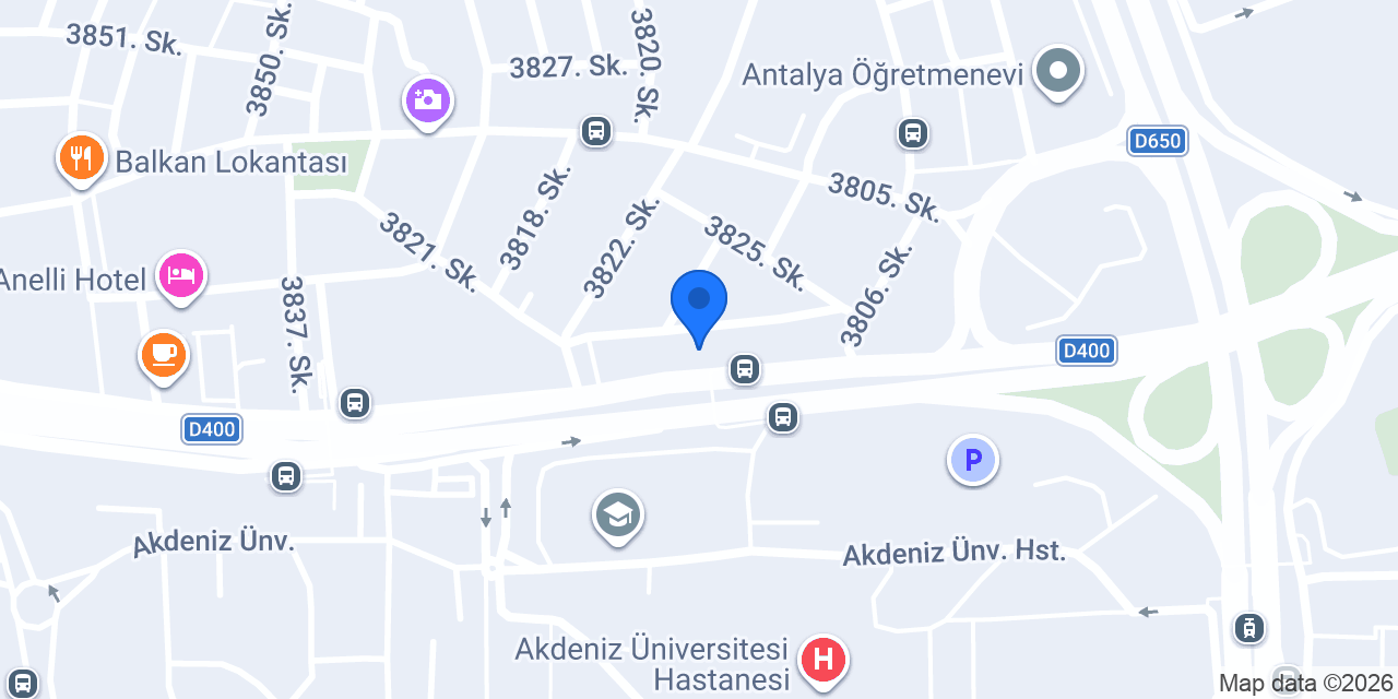 Doğaç Eczanesi konumu