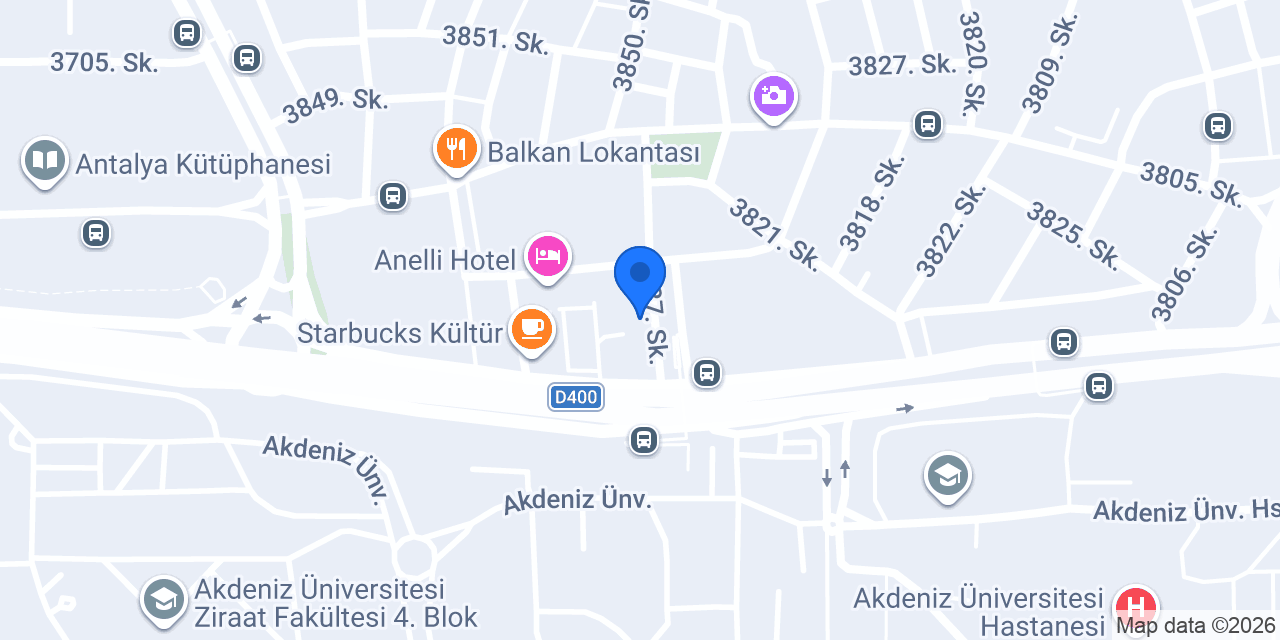 Kültür Koru Veteriner Kliniği konumu
