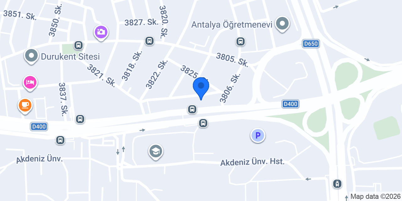 Optik Üniversite konumu