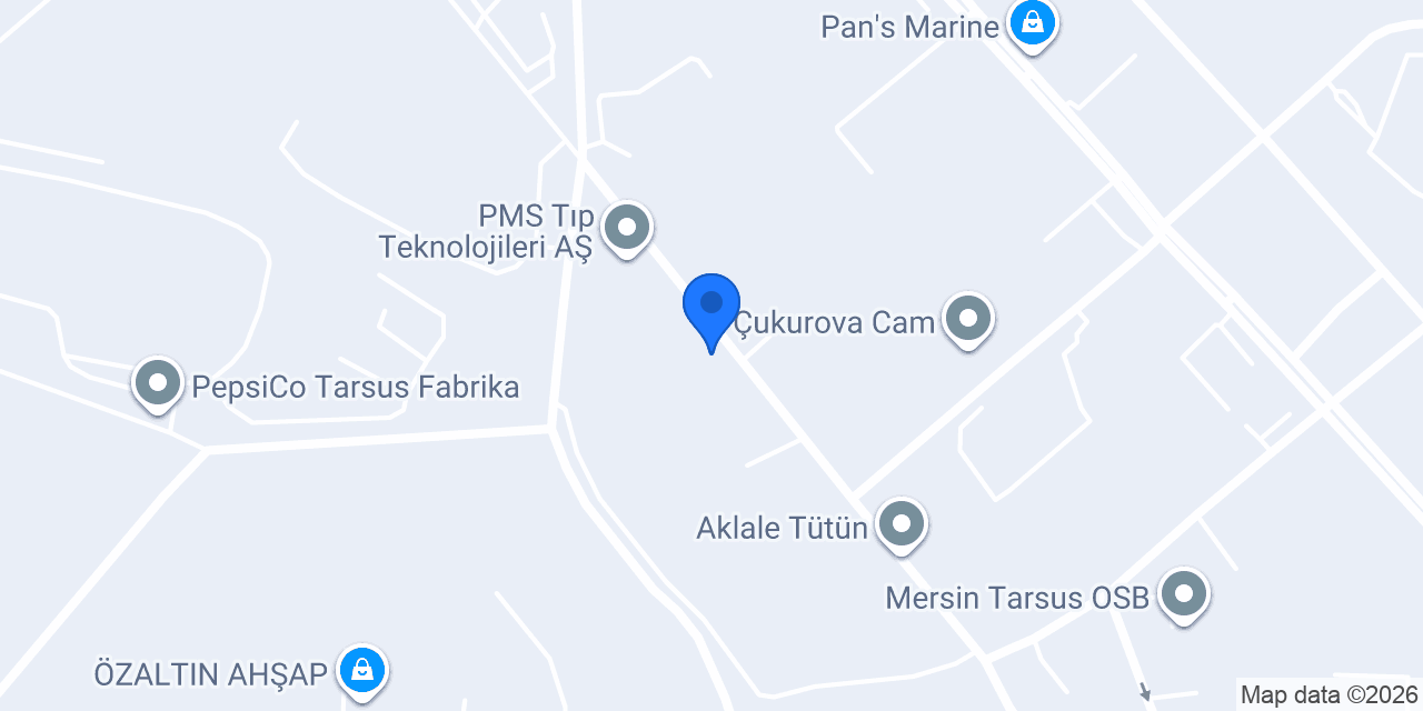 Gökmak Makina konumu