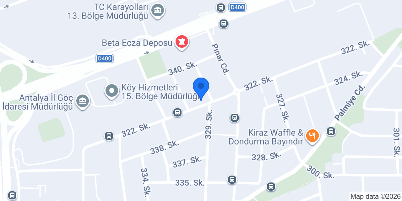 Oyun Treni Kreş konumu