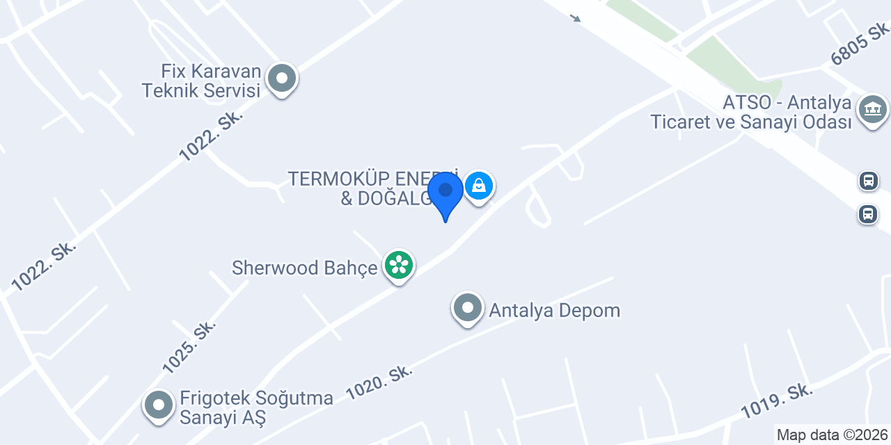 Gökalp Alüminyum Cam konumu