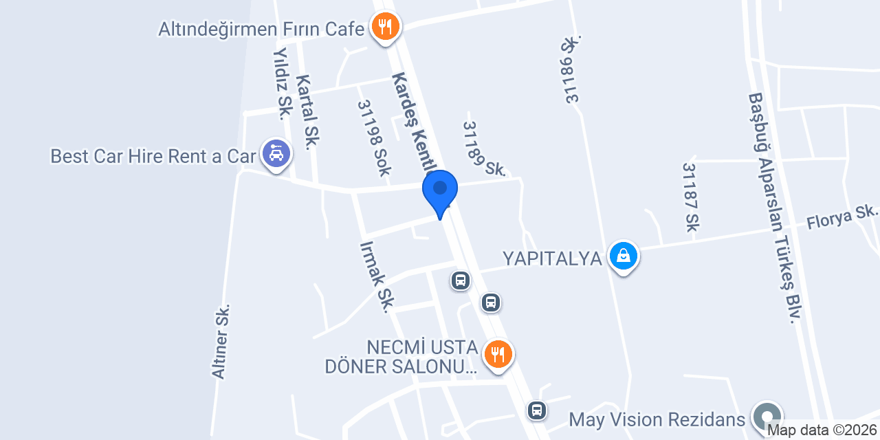 Antalya Viva Transfer® konumu